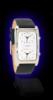 Traveller Dual Time Watch, White Face,  Leather Strap